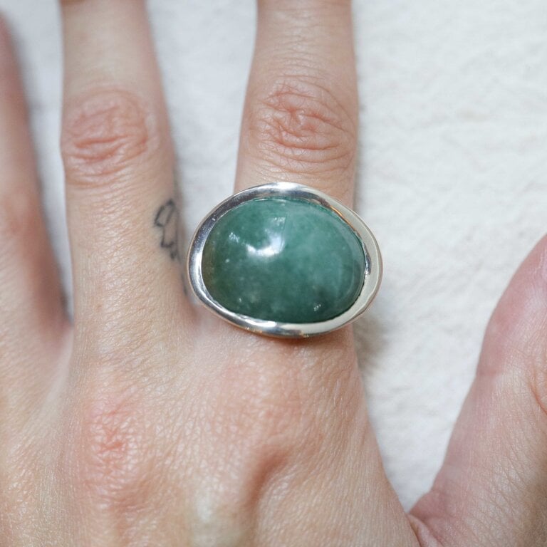 Green Aventurine Ring - Chance