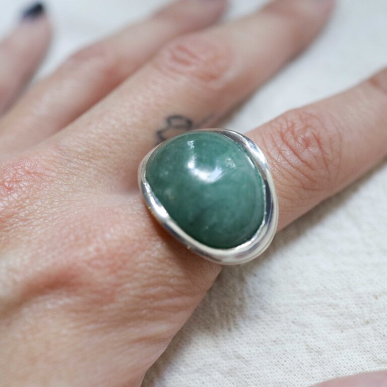 Green Aventurine Ring - Chance