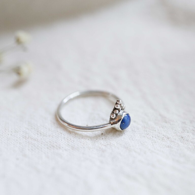Lapis Lazuli Ring - Daisy