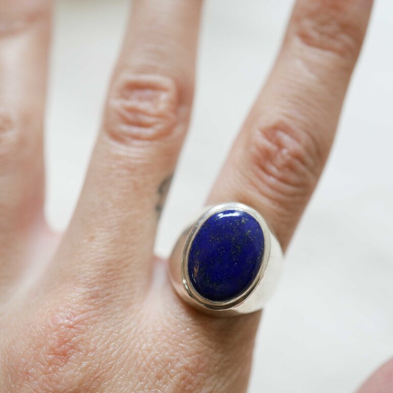 Bague Lapis Lazuli - Myrtille
