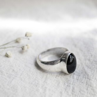 Bague Onyx - Simple