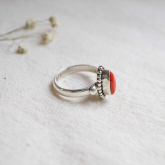 Coral ring - Intuition Coral ring - Intuition
