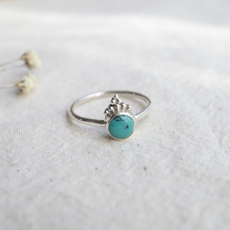 Bague Turquoise - Daisy