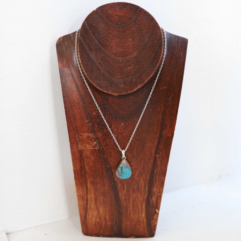 Turquoise Pendant - Sagesse