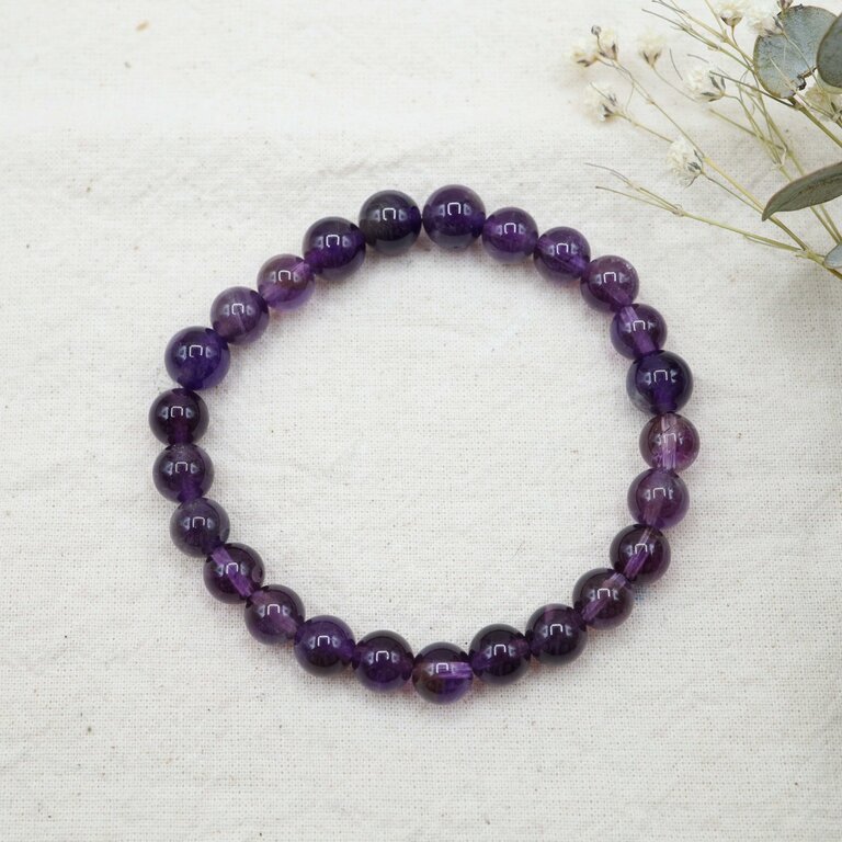 Amethyst Bracelet - Beads