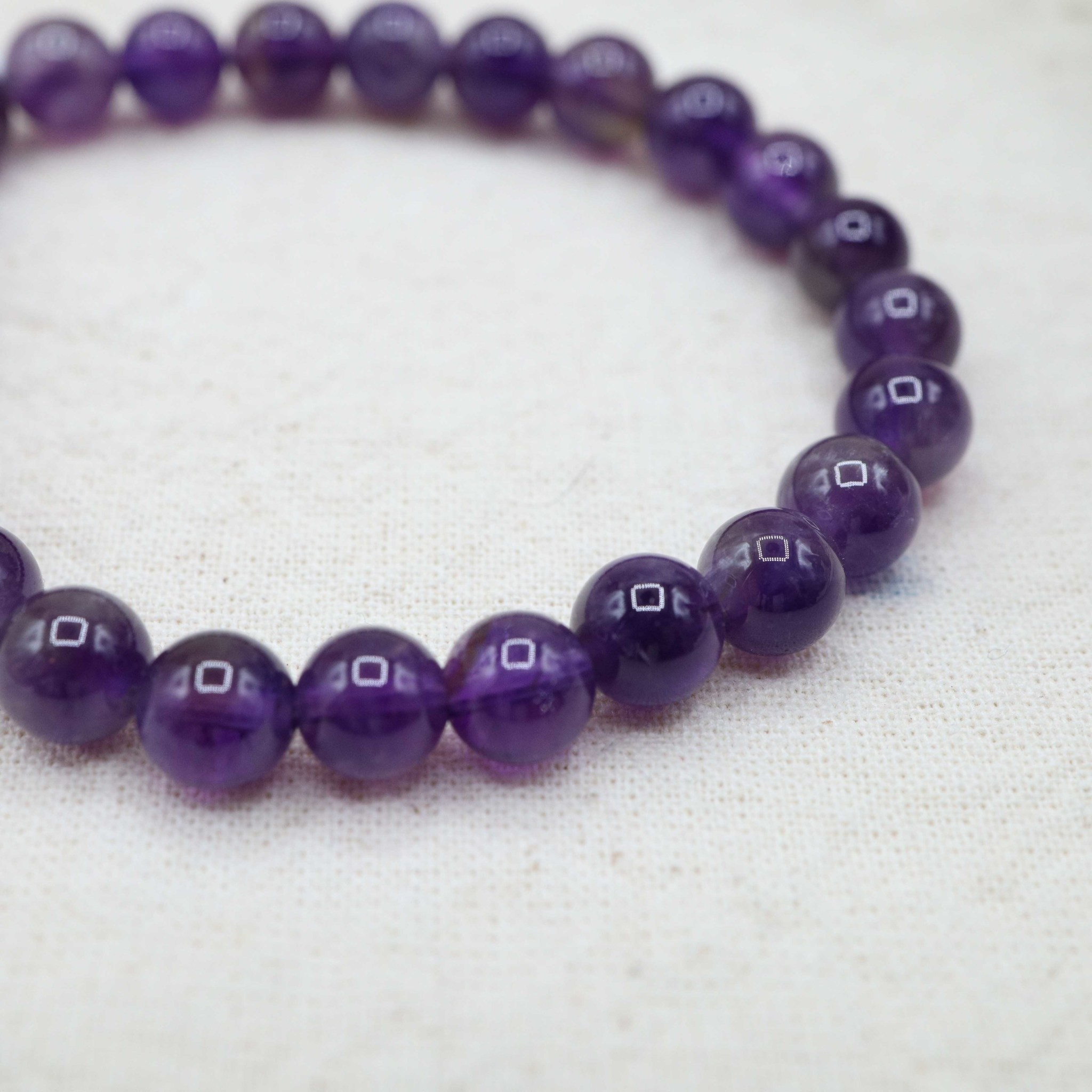 Beads Bracelet Amethyst