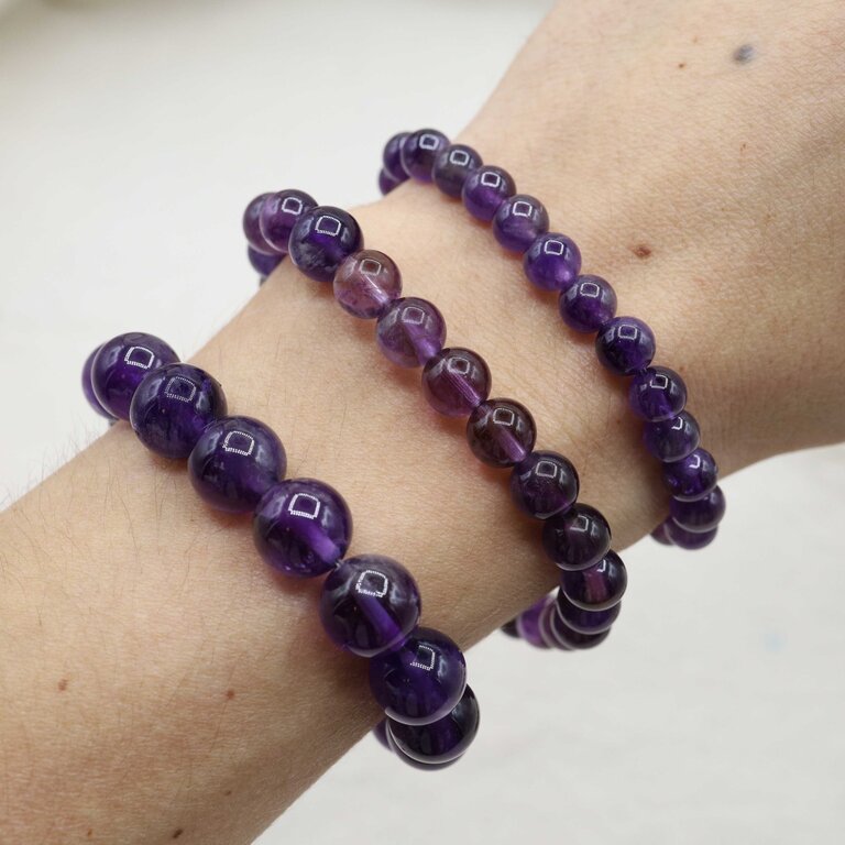 Amethyst Bracelet - Beads