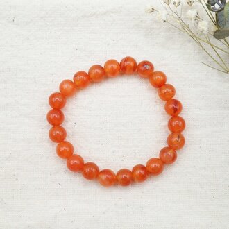 Bracelet Cornaline - Billes Bracelet Cornaline - Billes