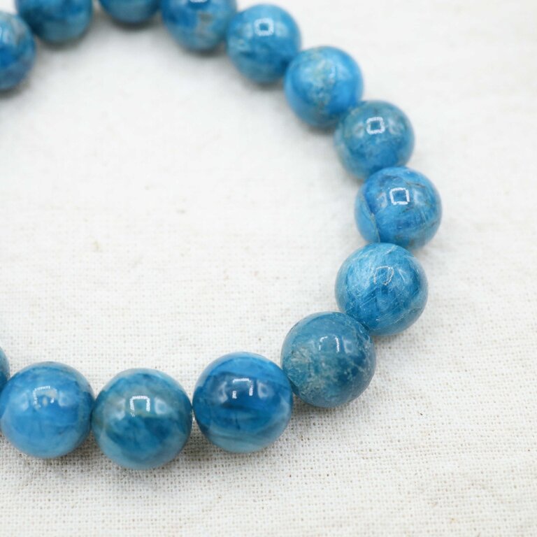 Blue Apatite Bracelet - Beads