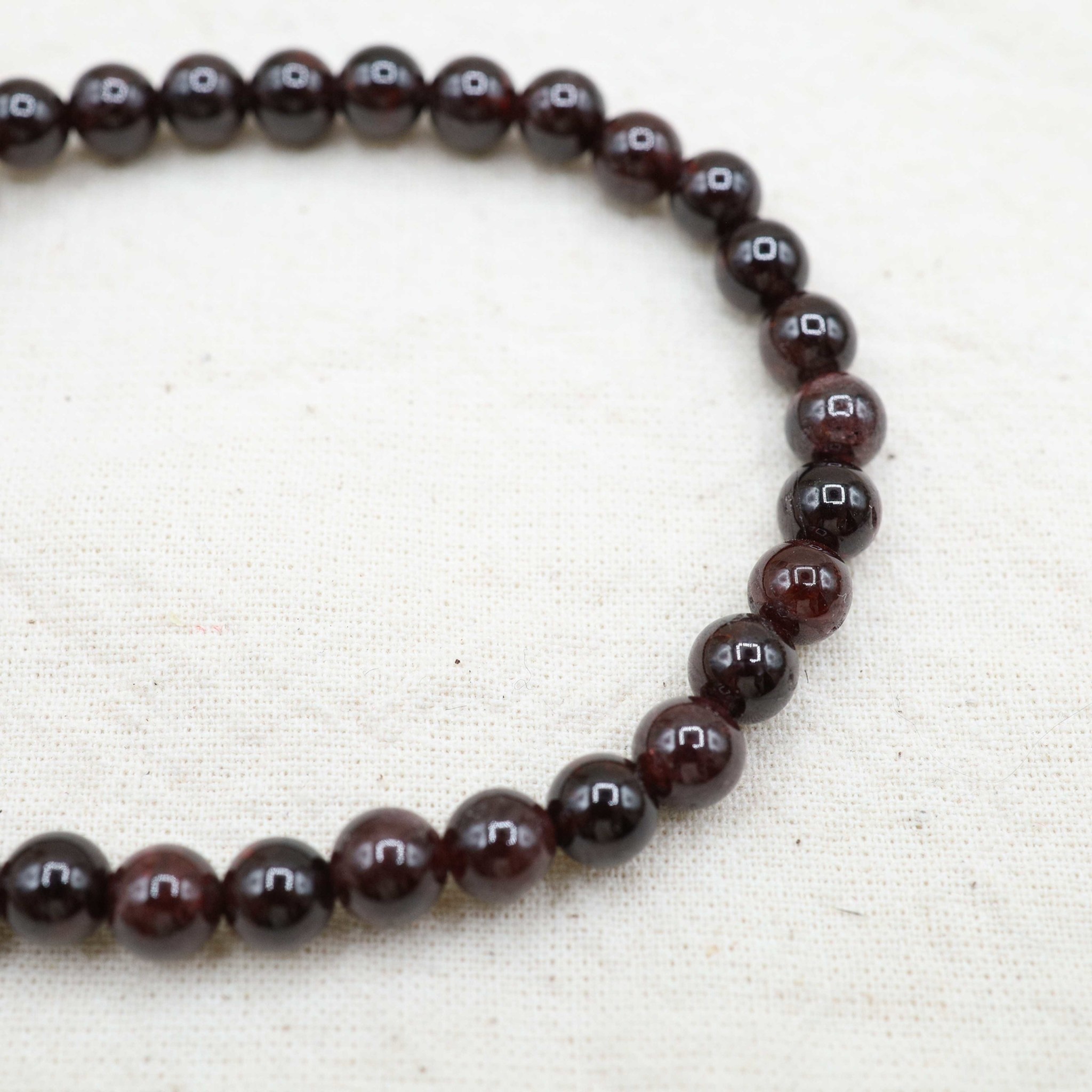 Garnet Bracelet - Beads