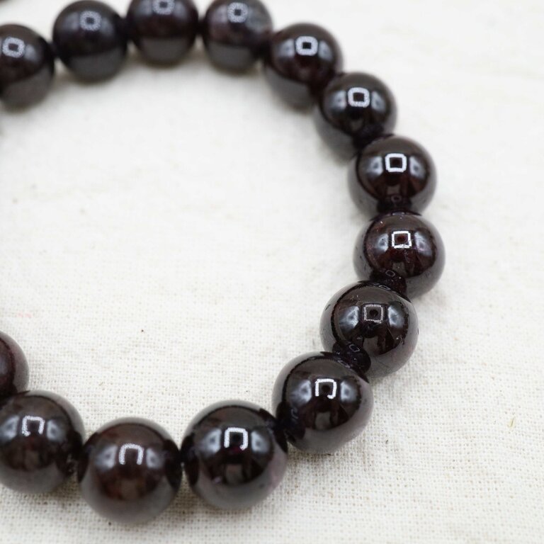 Garnet Bracelet - Beads