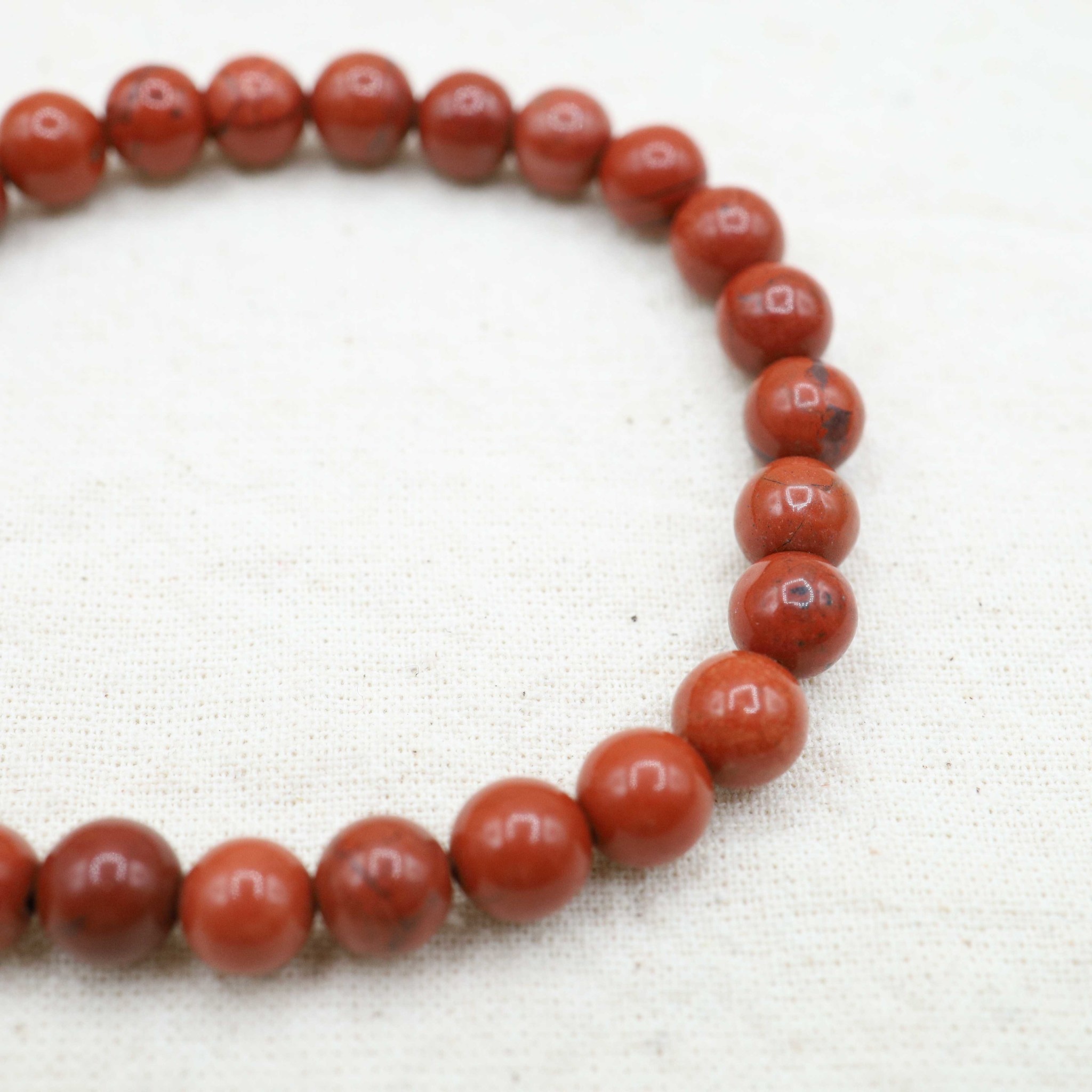 Red Jasper Bracelet - Beads