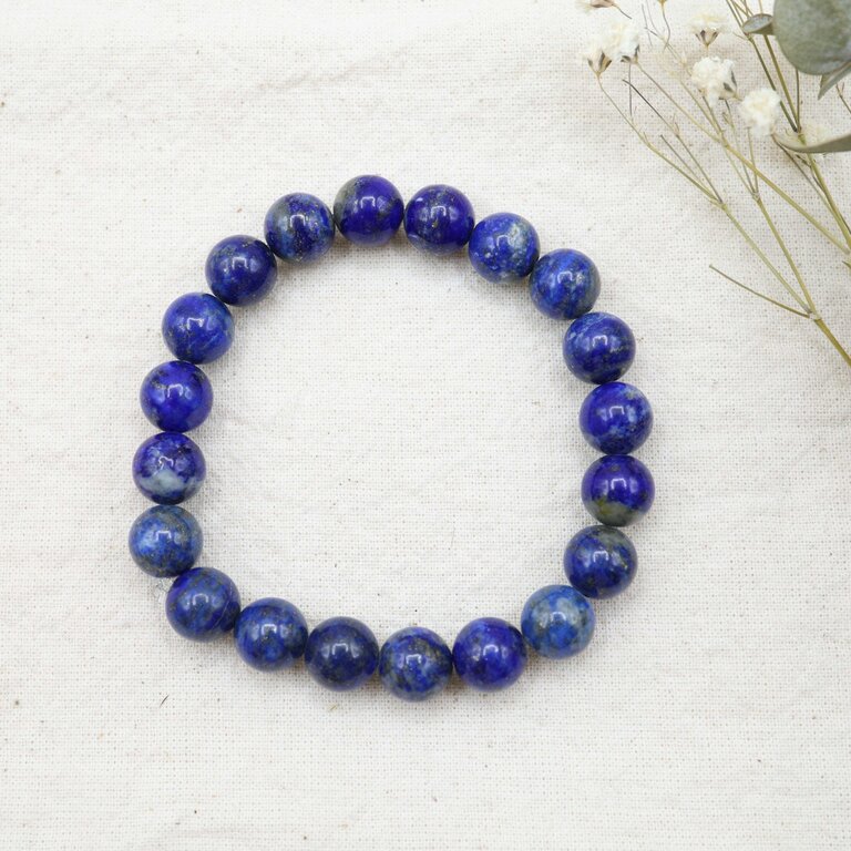Bracelet Lapis Lazuli - Billes