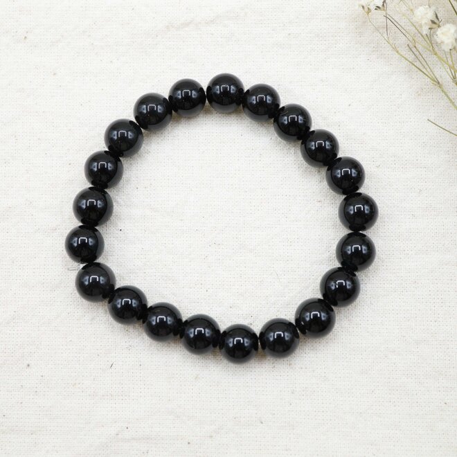 Pierre Obsidienne Larme D'Apache 29,69 Cts - Porte-bonheur Naturel - 19,5x16,3 Mm