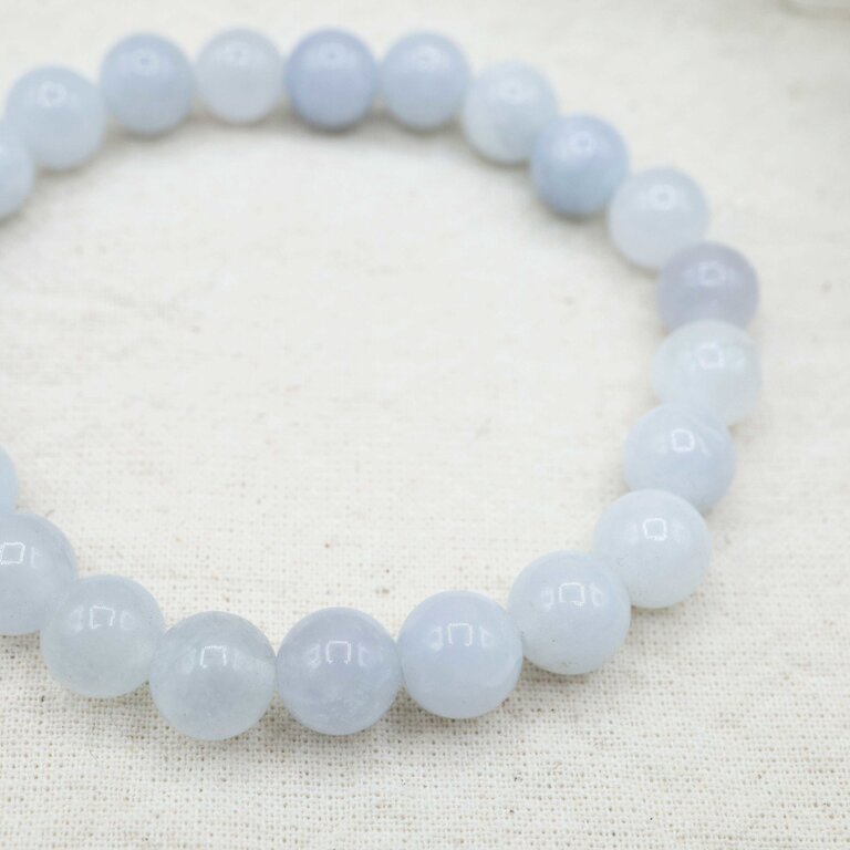 Aquamarine Bracelet - Beads