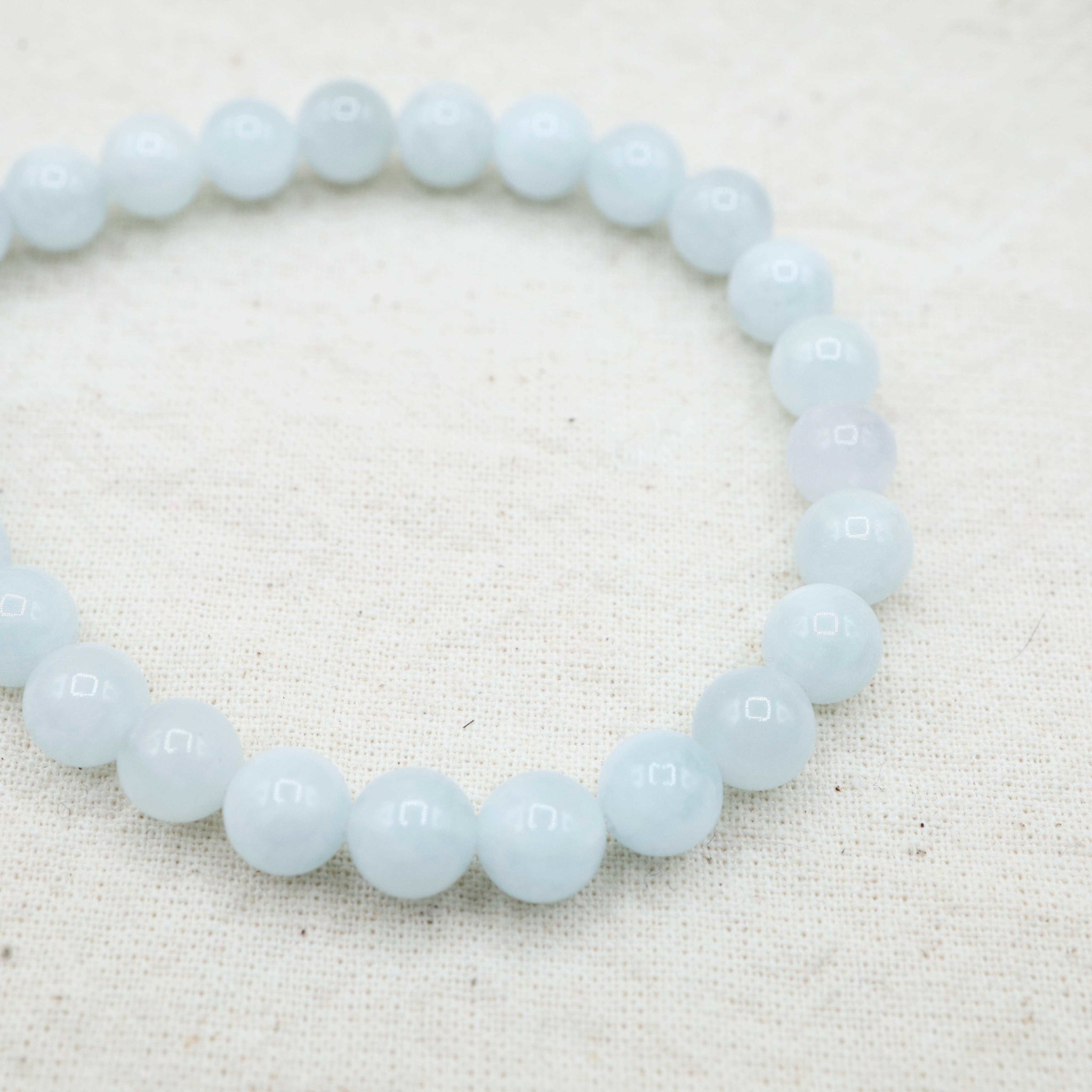 Aquamarine Beads Bracelet