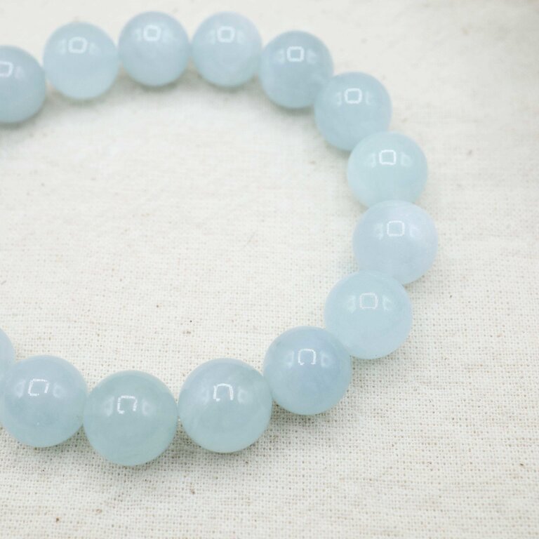 Aquamarine Bracelet - Beads