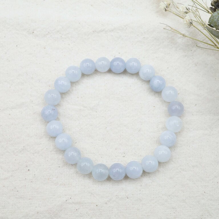 Aquamarine Bracelet - Beads