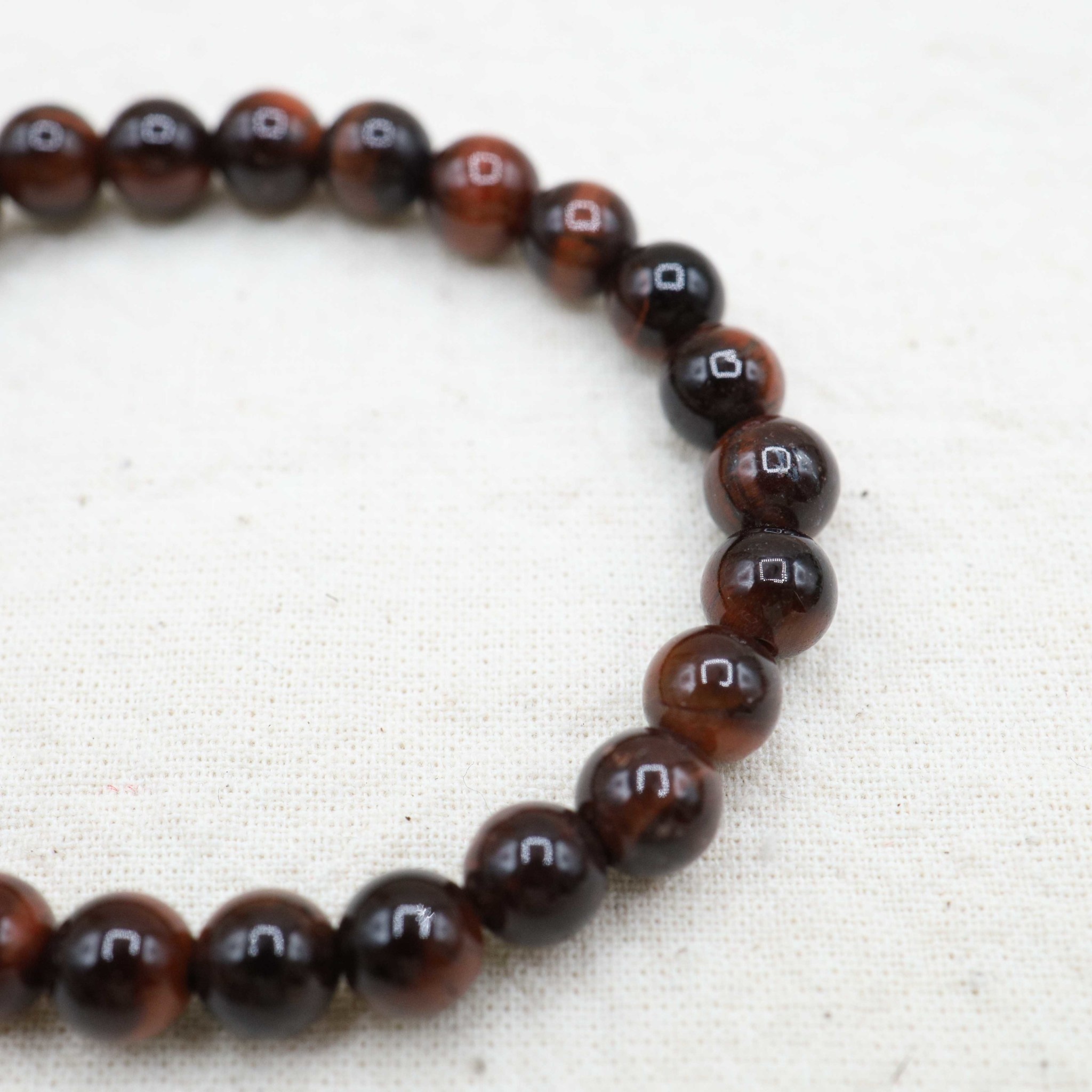 Bull Eye Bracelet - Beads 8 mm