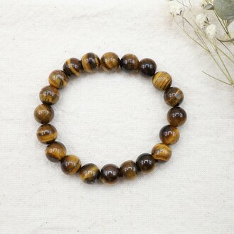 Bracelet Oeil de tigre - billes Bracelet Oeil de tigre - billes