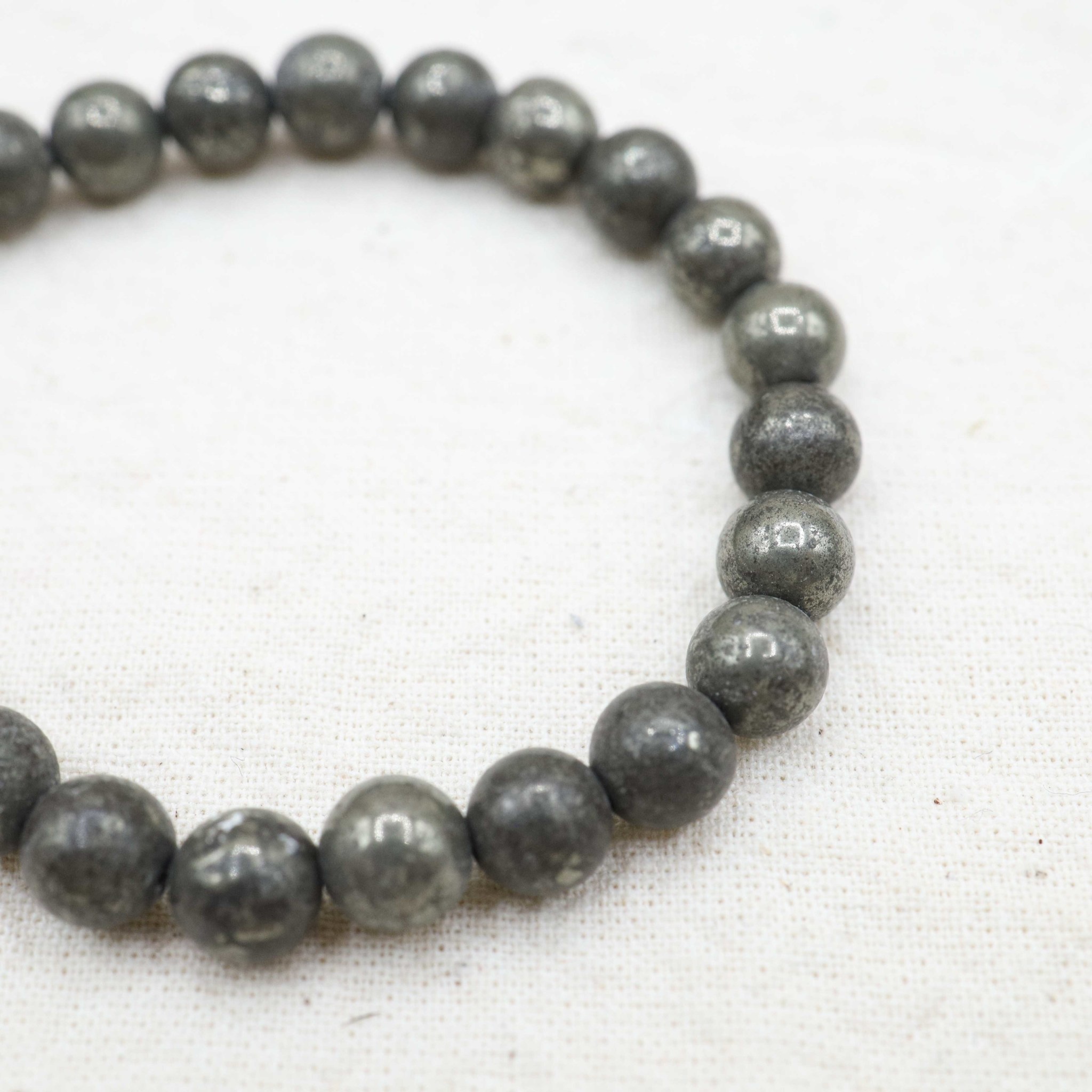 Bracelet Pyrite - beads