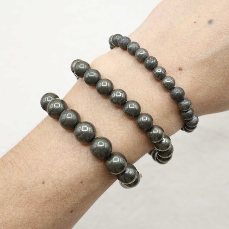 Pyrite Bracelet - Beads