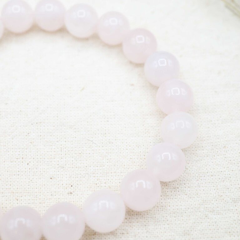 Rose Quartz Bracelet - Beads