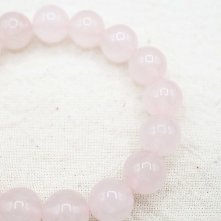 Rose Quartz Bracelet - Beads