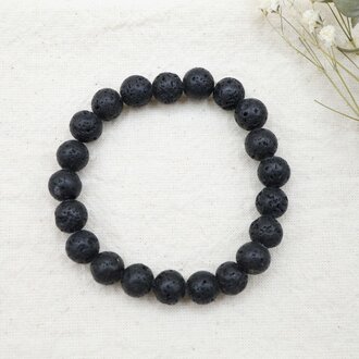Bracelet Pierre volcanique - Billes Bracelet Pierre volcanique - Billes