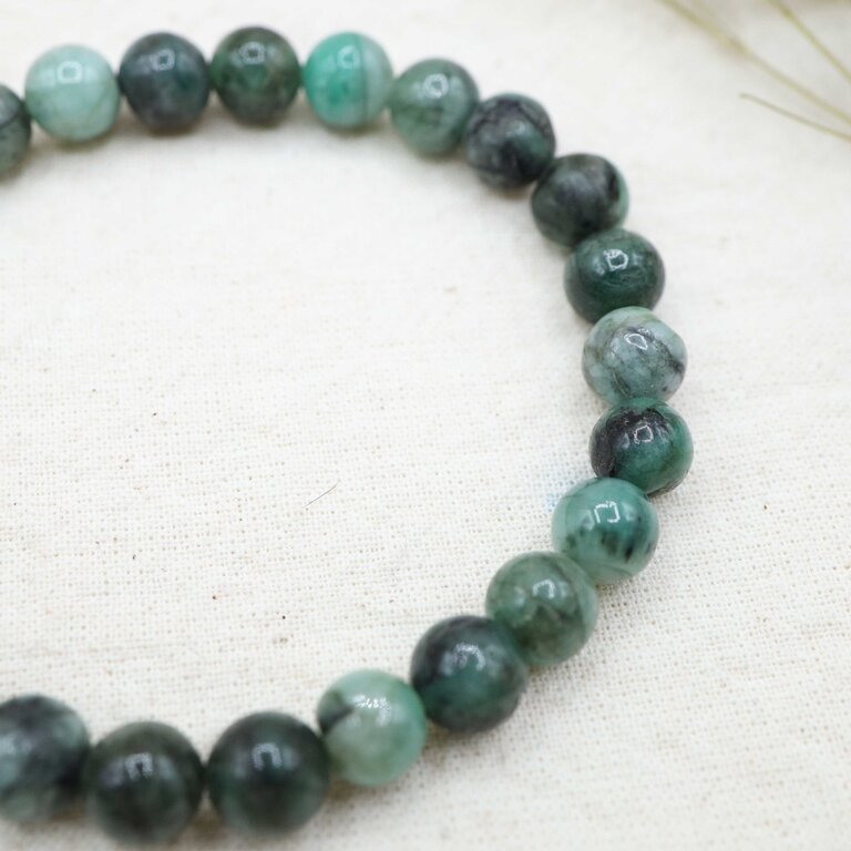 Emerald Bracelet - Beads