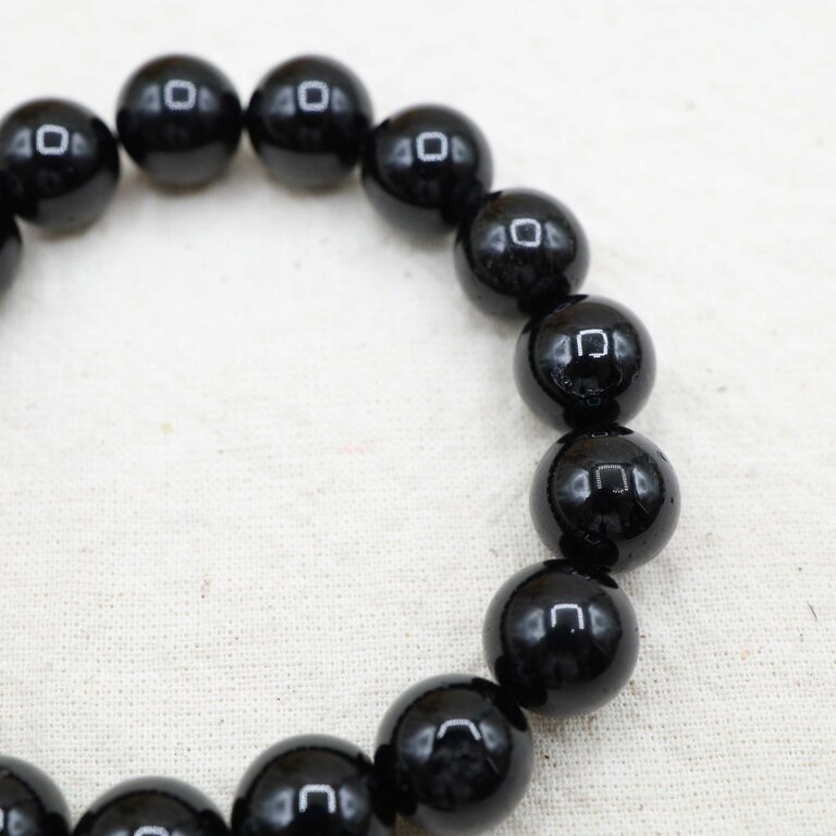 Black Tourmaline Bracelet - Beads
