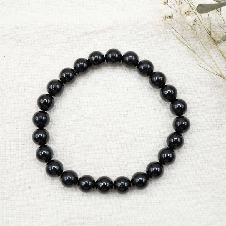 Black Tourmaline Bracelet - Beads