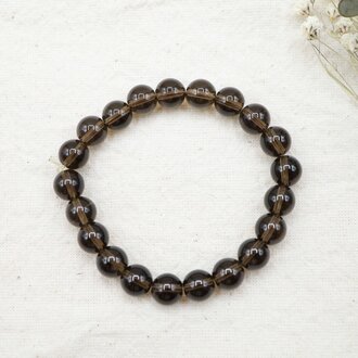 Smoky Quartz Bracelet - Beads Smoky Quartz Bracelet - Beads