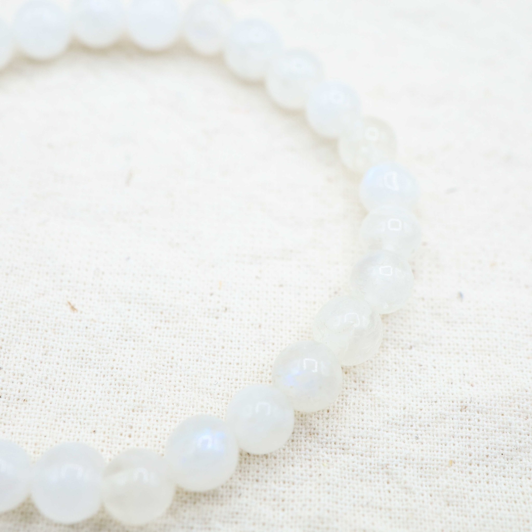 Rainbow Moonstone Bracelet - Beads