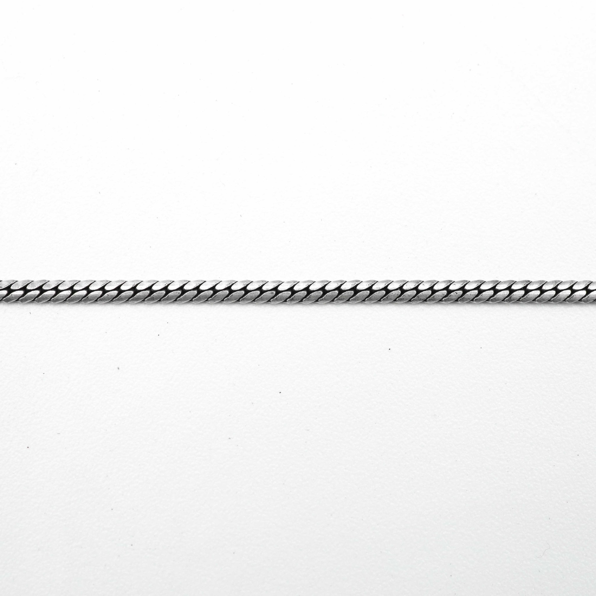 Silver chain - English mesh