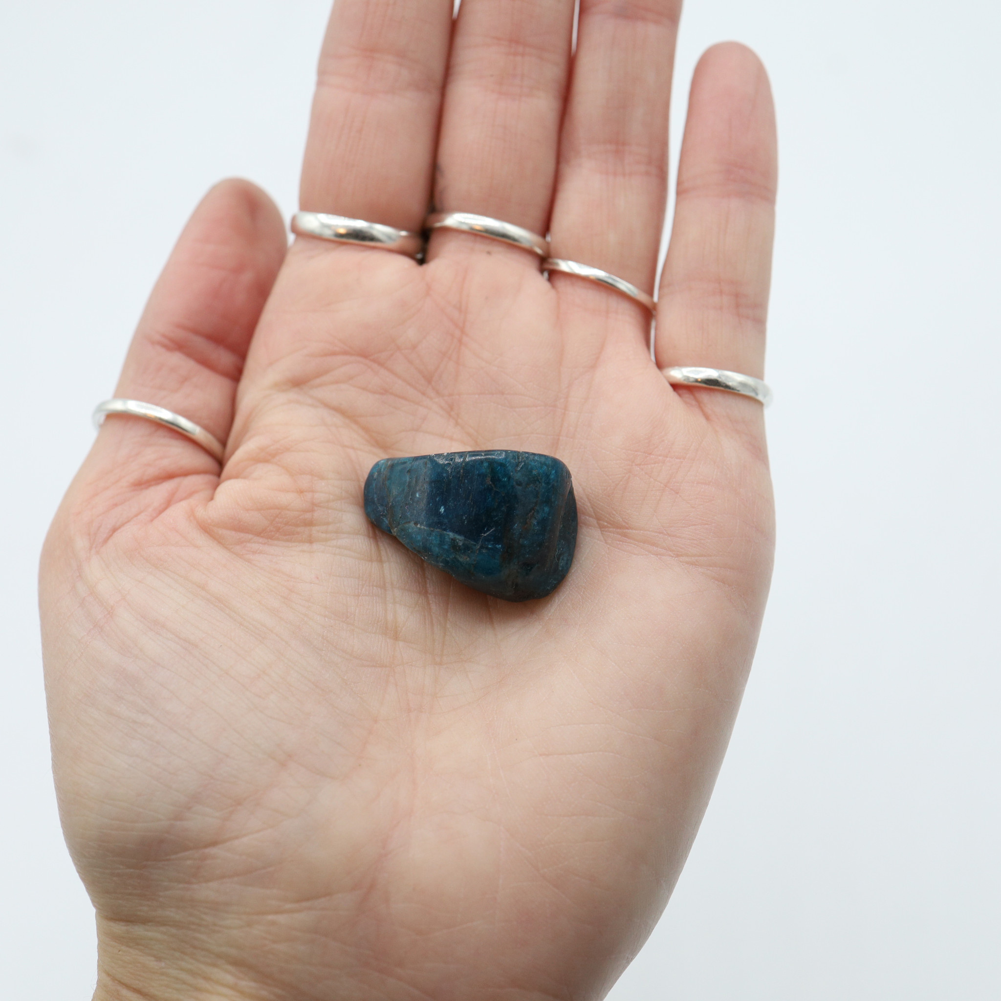 Blue Apatite (Grade A)