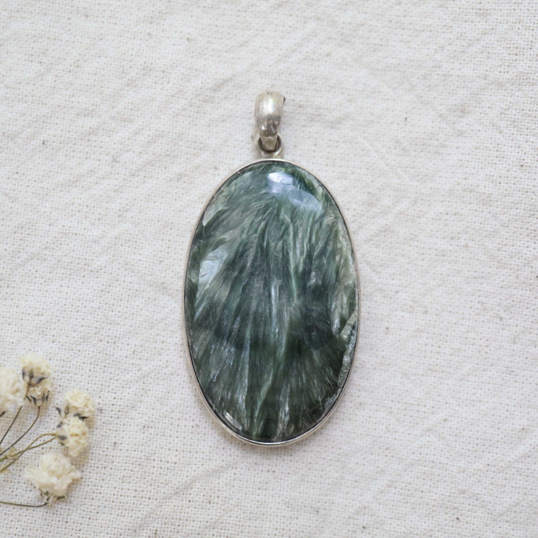 Seraphinite necklace hotsell