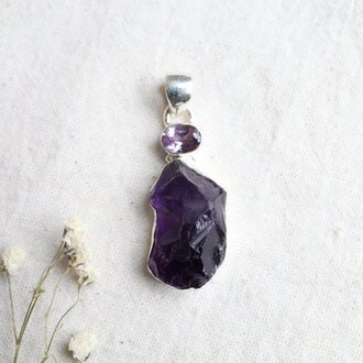 Amethyst Pendant - Althéa