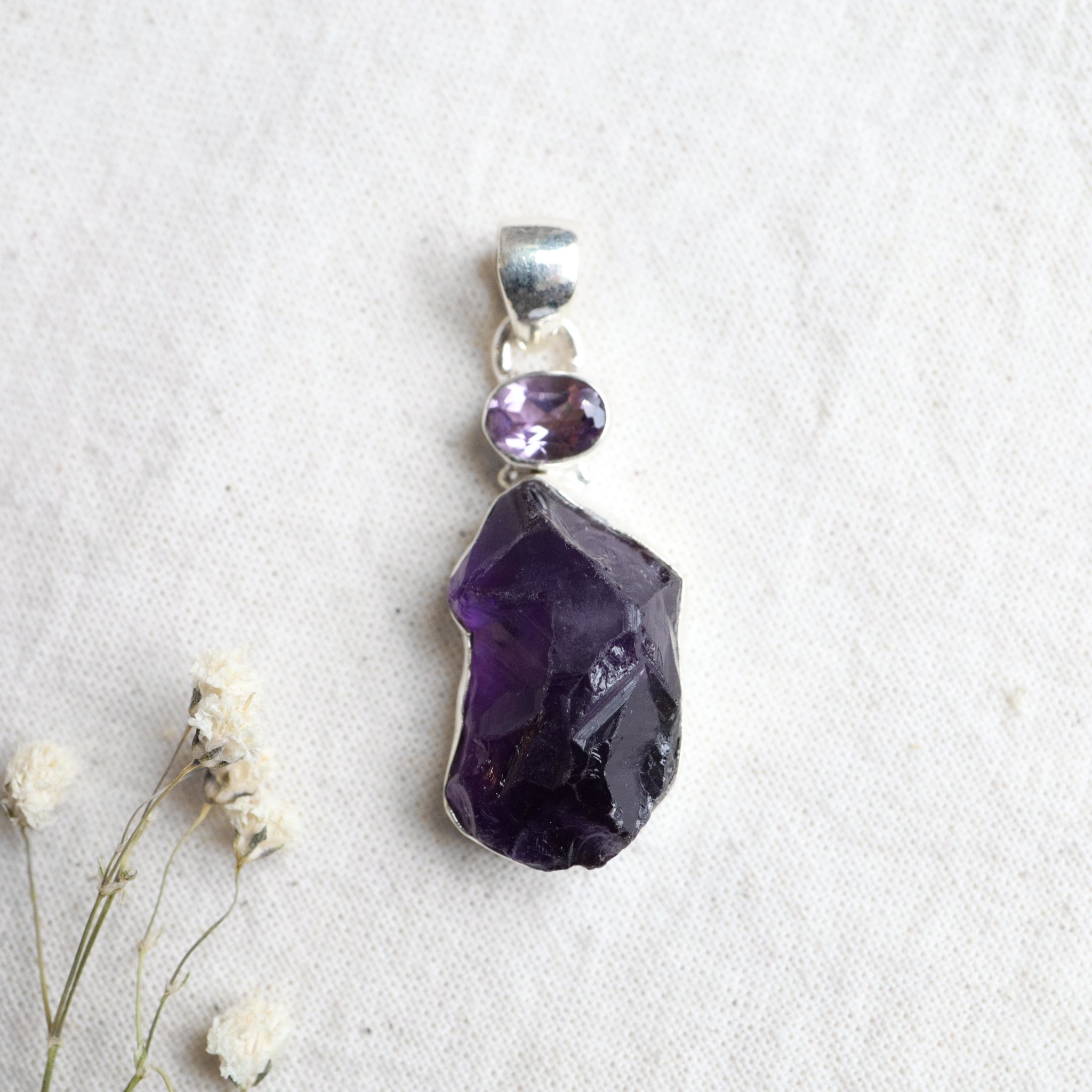 Amethyst Pendant - Althéa