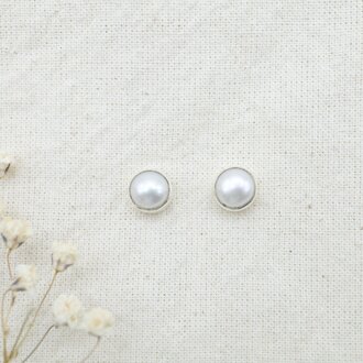 Boucles d'oreilles perle - Simple Boucles d'oreilles perle - Simple