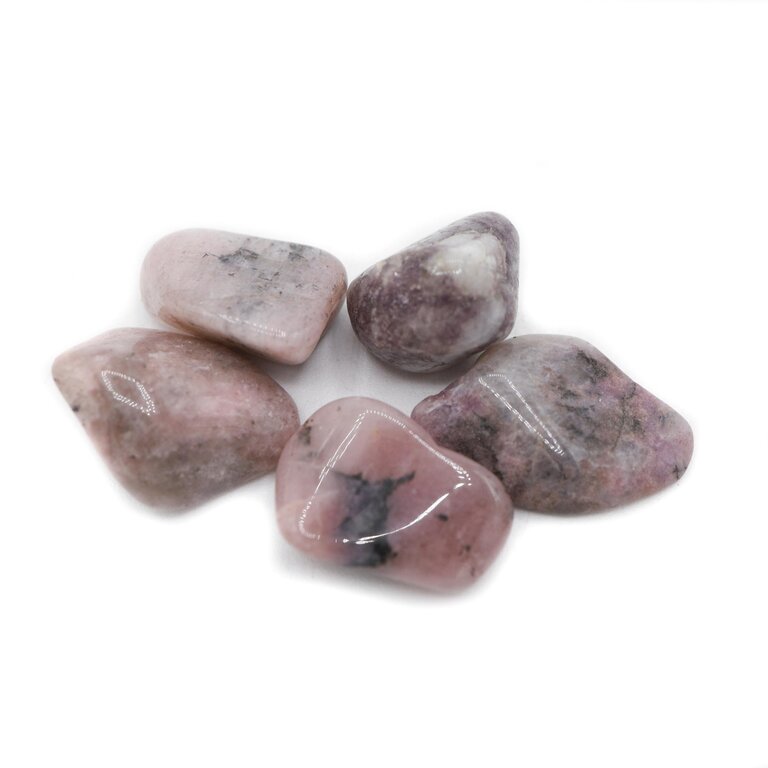 Lépidolite & Pétalite rose