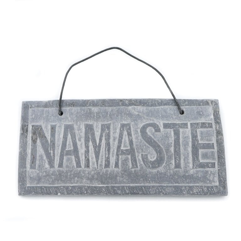 Plaque ardoise - Namaste