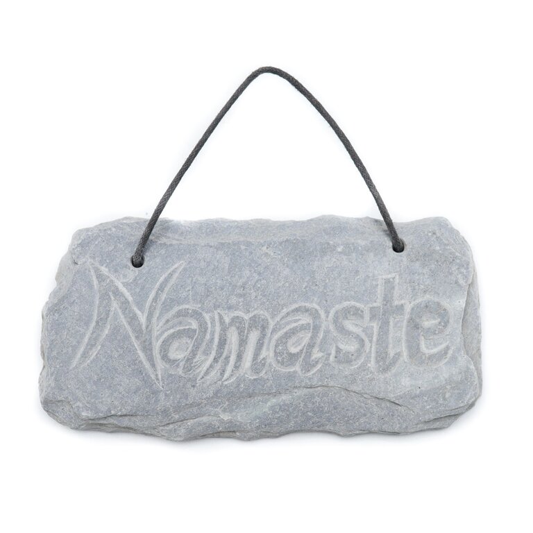 Slate plate - Namaste