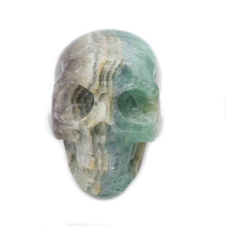 Fluorite - Skull