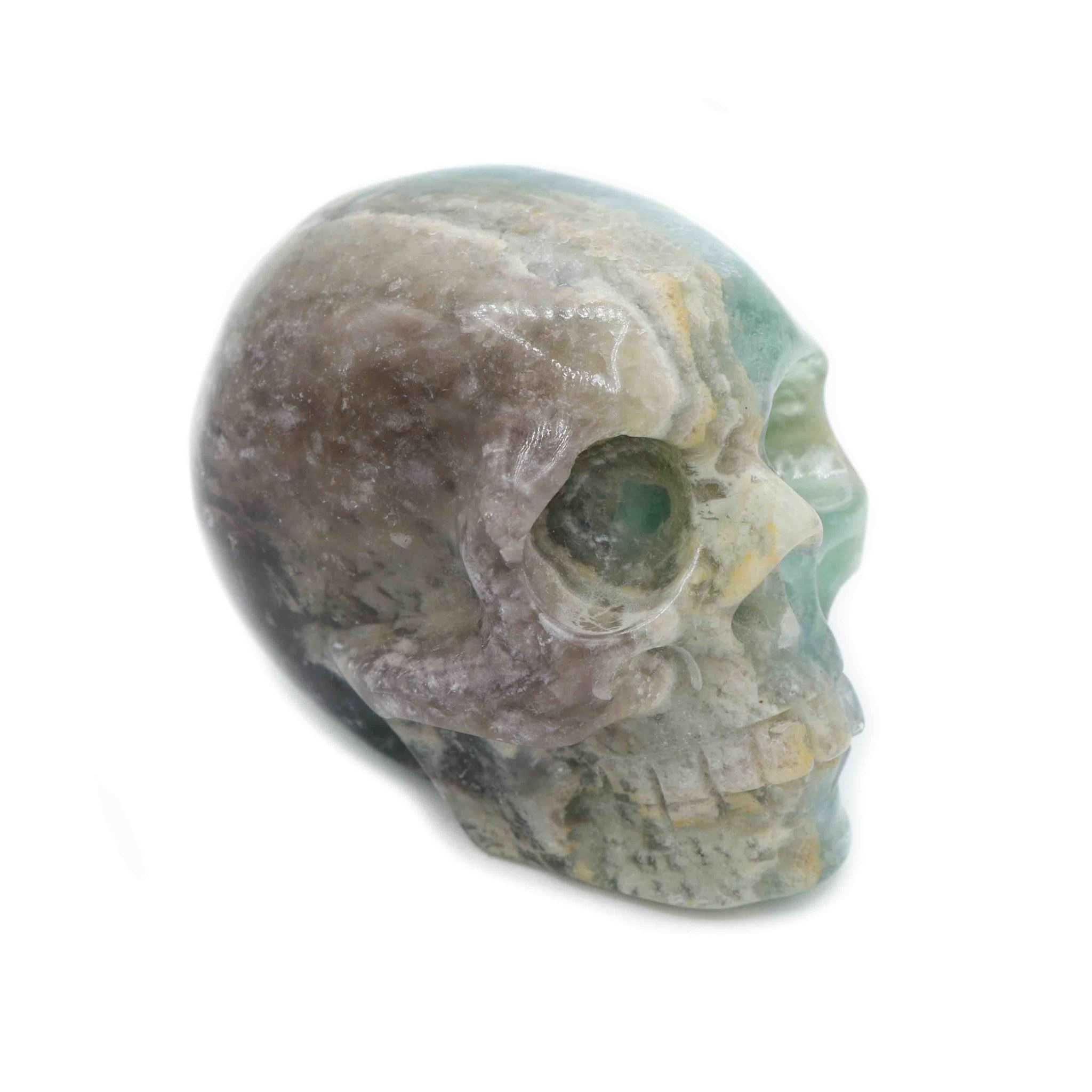 Fluorite - Skull