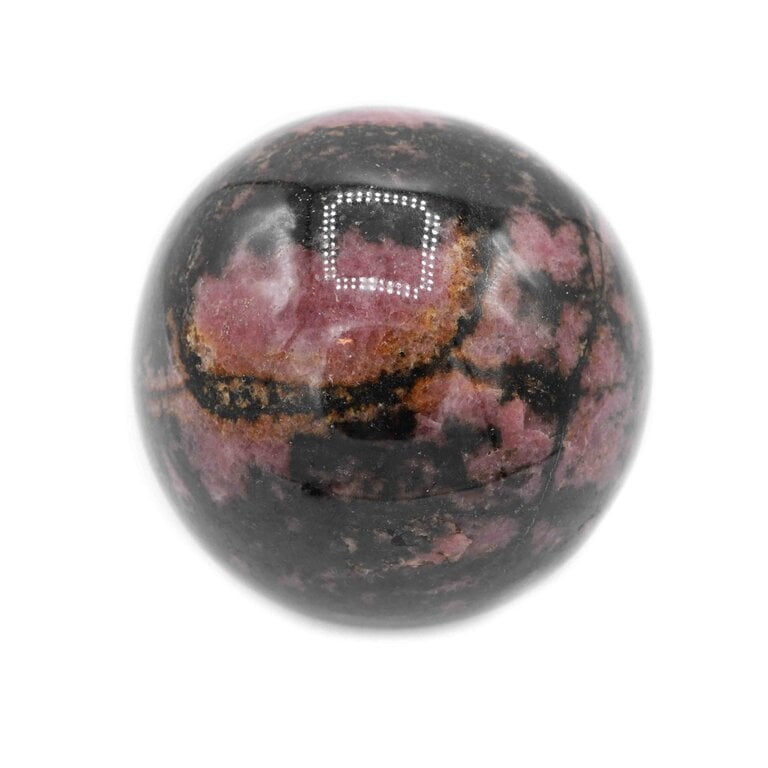 Rhodonite sphere