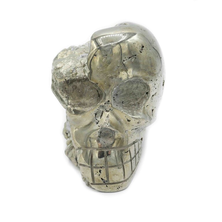 Pyrite skull