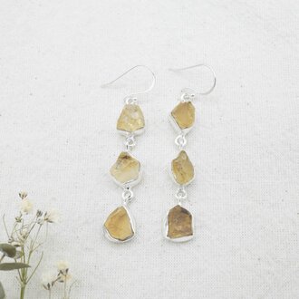 Citrine Earrings  - Abondance Citrine Earrings  - Abondance