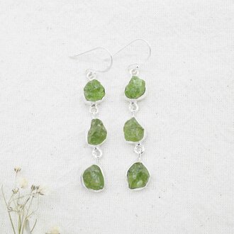 Peridot Earrings  - Abondance Peridot Earrings  - Abondance