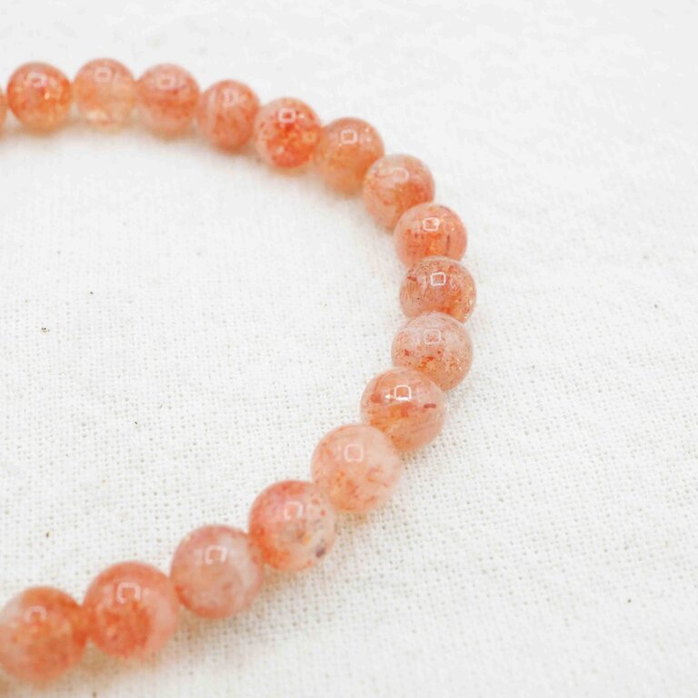 Sunstone bracelet - Beads